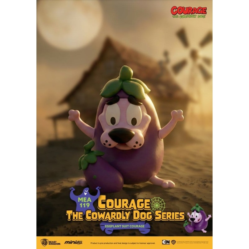 Courage, le chien froussard Mini Egg Attack blind box figurines assortiment 8 cm (6)