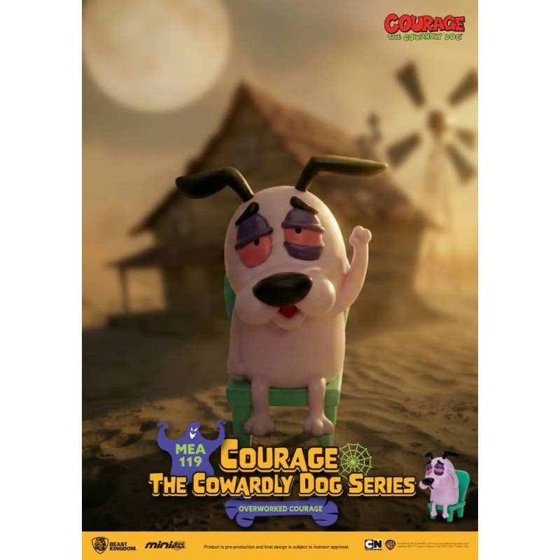 Courage, le chien froussard Mini Egg Attack blind box figurines assortiment 8 cm (6)