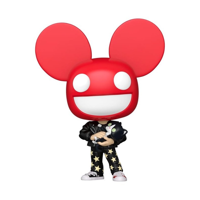 Deadmau5 POP! Rocks Vinyl figurine Deadmau5 with Cat 9 cm