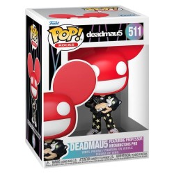 Deadmau5 POP! Rocks Vinyl figurine Deadmau5 with Cat 9 cm