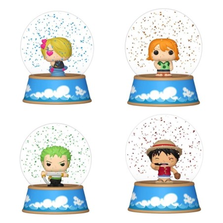 One Piece présentoir Mystery Minis figurines Glitter Globes PDQ 5 cm (12)