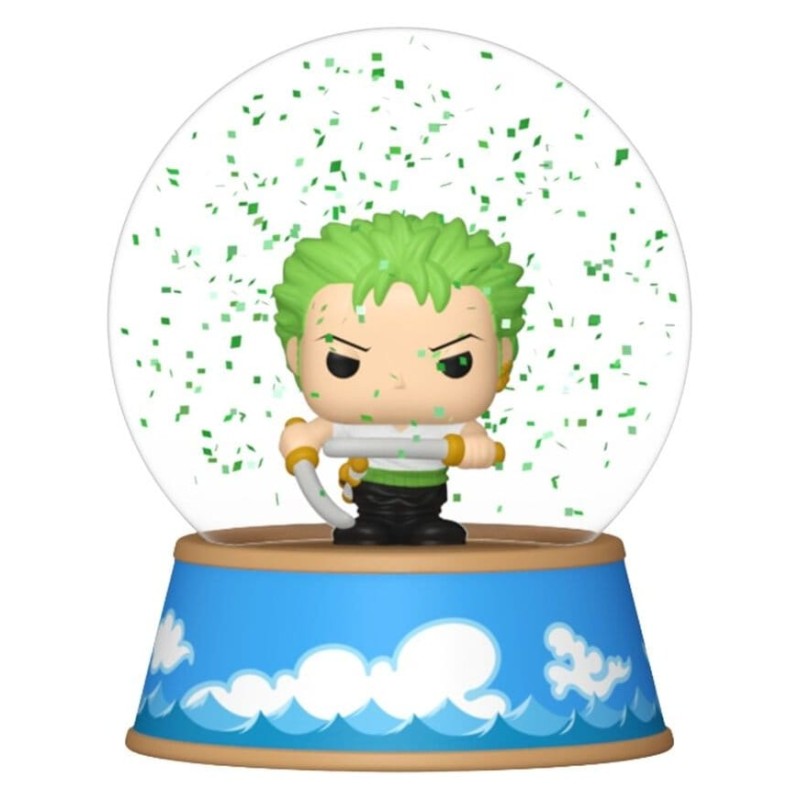 One Piece Mini Figures Glitter Globes PDQ 5 cm Display (12)