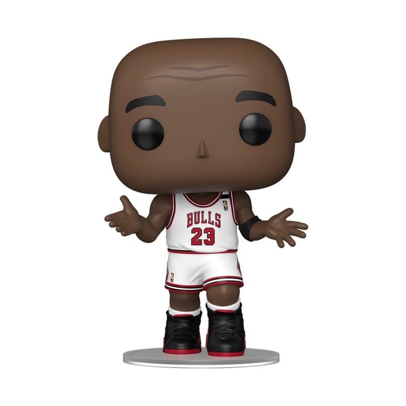 NBA POP! Sports Vinyl Figurine Bulls- Michael Jordan (Shrug) 9 cm