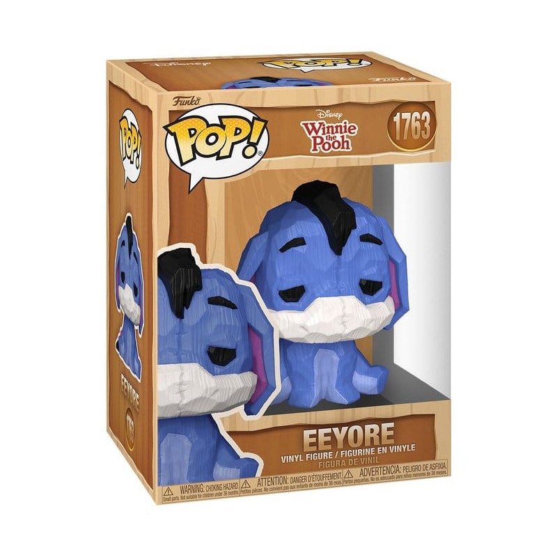 Winnie the Pooh POP! Animation Vinyl figurine Eeyore (Whittled) 9 cm
