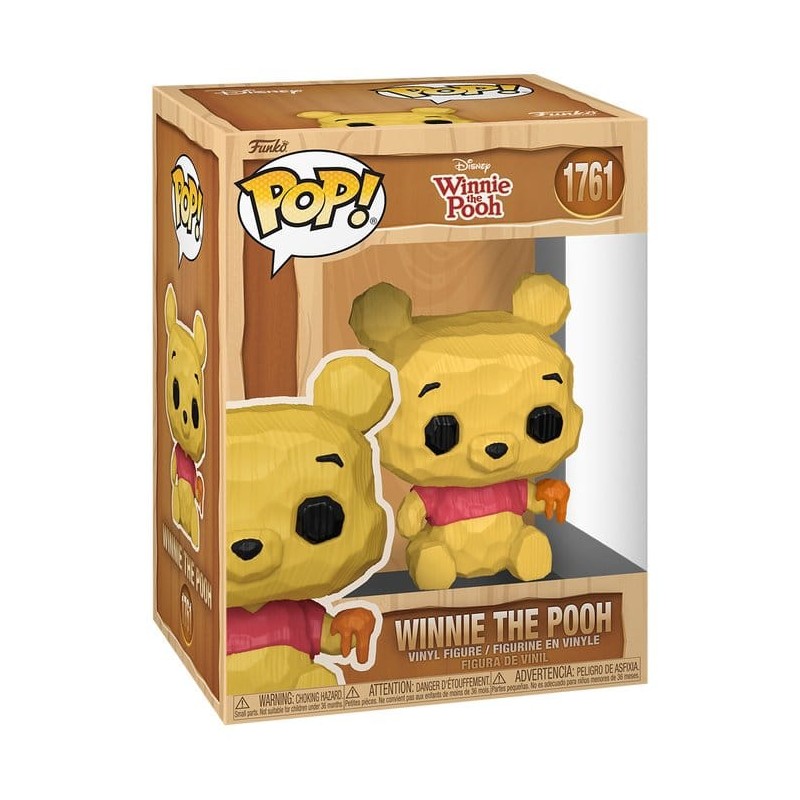 Winnie the Pooh POP! Animation Vinyl figurine Pooh (Whittled) 9 cm