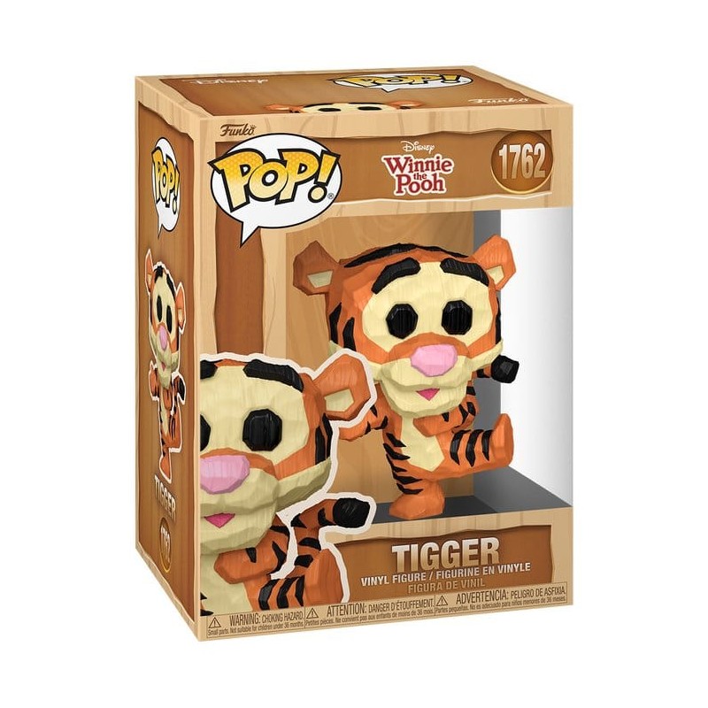 Winnie the Pooh POP! Animation Vinyl Figure Tigger (Whittled) 9 cm