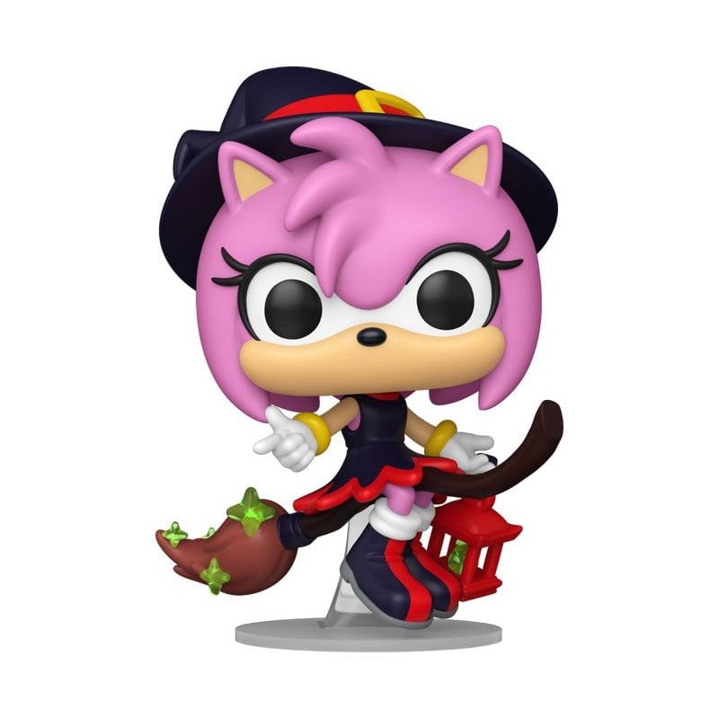 Sonic the Hedgehog POP! Games Vinyl figurine Amy on Broom 9 cm