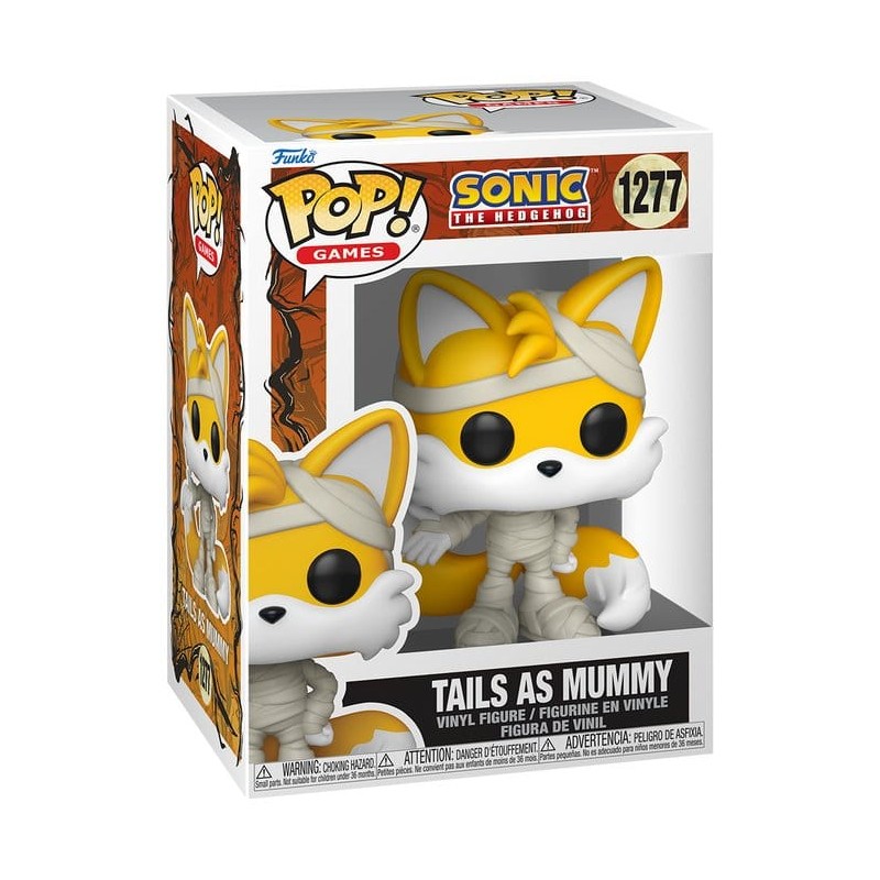 Sonic the Hedgehog POP! Games Vinyl figurine Mummy Tails 9 cm