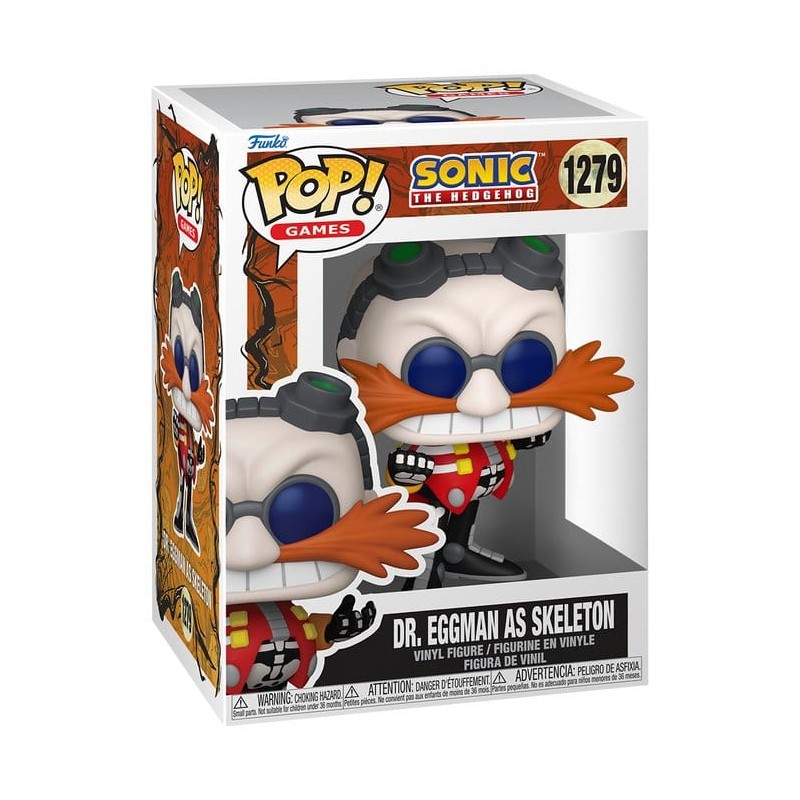Sonic the Hedgehog POP! Games Vinyl figurine Skeleton Robotnik 9 cm