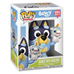 Bluey POP! Games Vinyl Figure Bandit w/Unicourse 9 cm