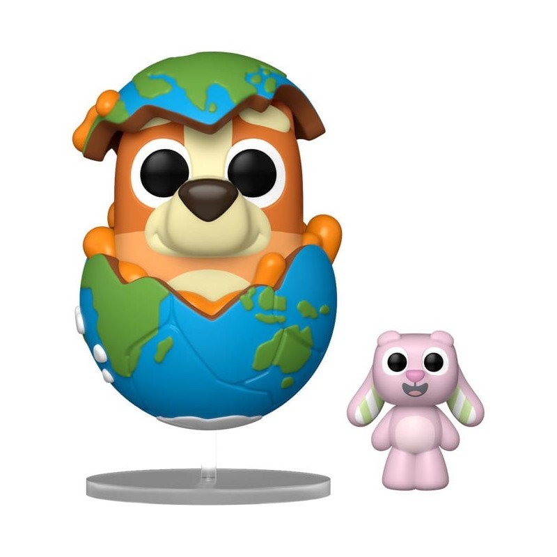 Bluey POP! & Buddy Vinyl Figure Sleepytime Bingo with Floppy Bunny 9 cm