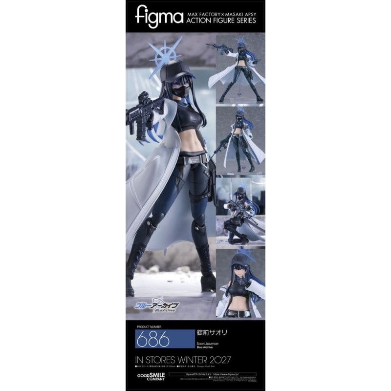 Blue Archive Figma figurine Saori Joumae 17 cm