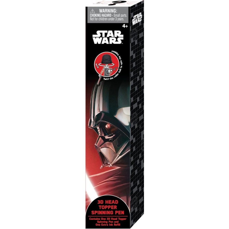 Star Wars 3D Head Topper Spinning Pen présentoir (12)