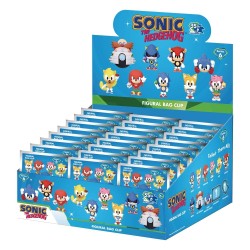 Sonic the Hedgehog 3D porte-clés en PVC série 6 présentoir (24)