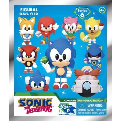 Sonic the Hedgehog 3D PVC Bag Clips Series 6 Display (24)
