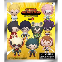 My Hero Academia 3D PVC Bag Clips Series 7 Display (24)