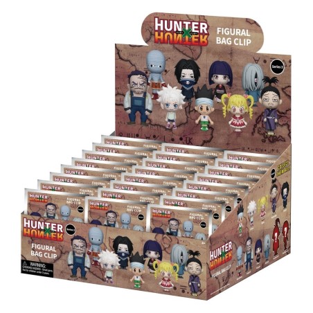 Hunter x Hunter 3D porte-clés en PVC série 3 présentoir (24)