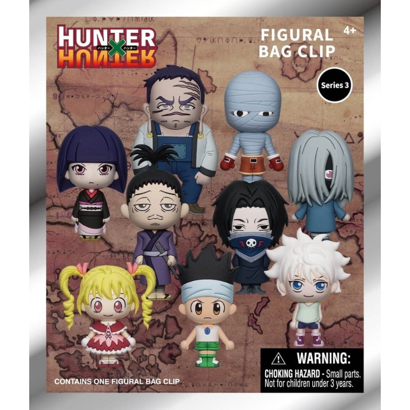 Hunter x Hunter 3D PVC Bag Clips Series 3 Display (24)