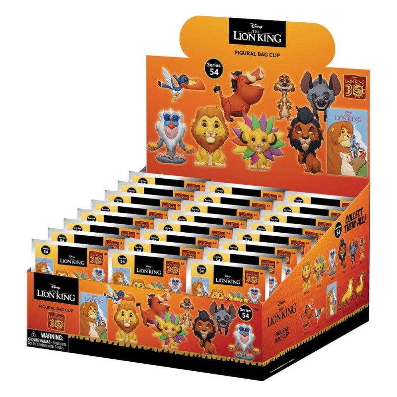 The Lion King 3D PVC Bag Clips Display (24)