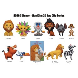 Le Roi Lion 3D porte-clés en PVC présentoir (24)