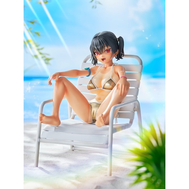 Original Character Figurine 1/5 Nocturnas Sasaki Kanna–Gold Bikini Ver.  23 cm