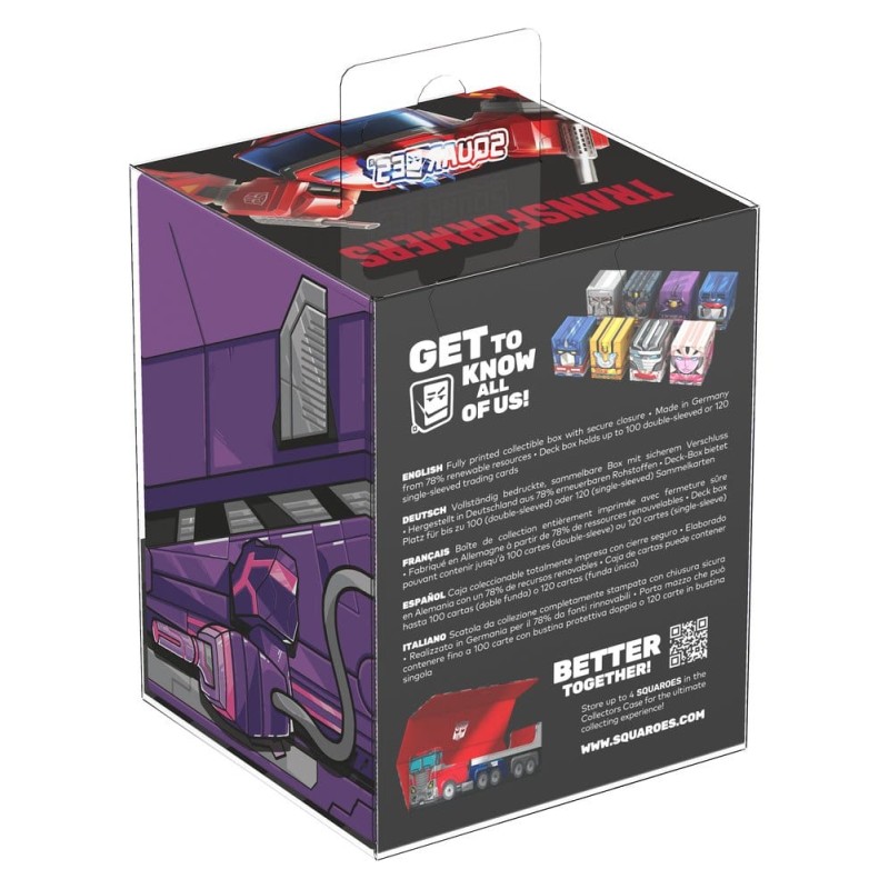 Squaroes Squaroe Transformers TR007 - Shockwave