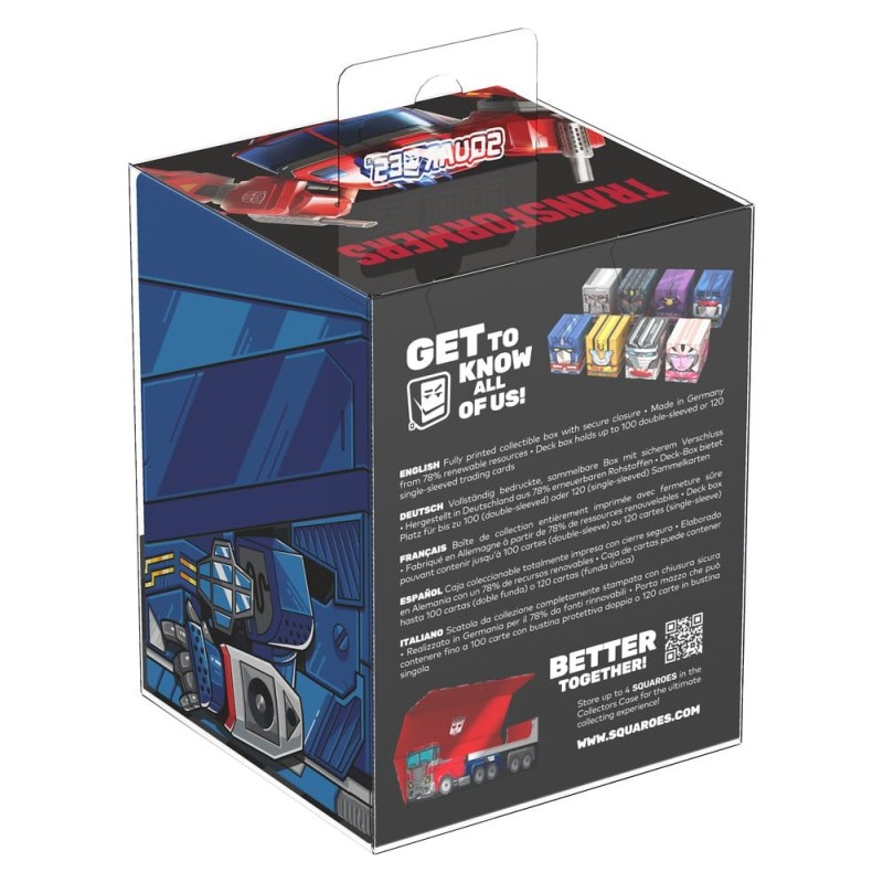 Squaroes Squaroe Transformers TR008 - Soundwave