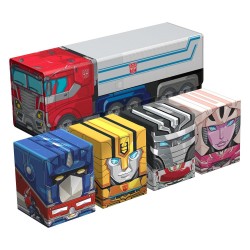 Squaroes Collectors Case 400 Squaroe Transformers - Optimus Prime Truck