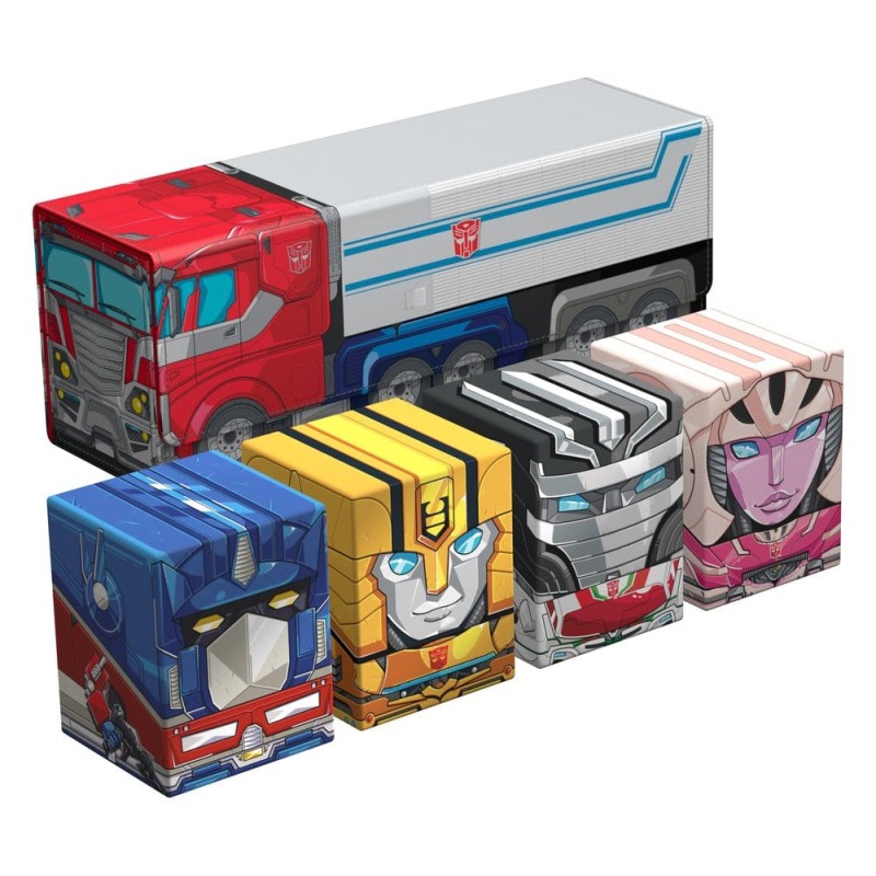 Squaroes Collectors Case 400 Squaroe Transformers - Optimus Prime Truck
