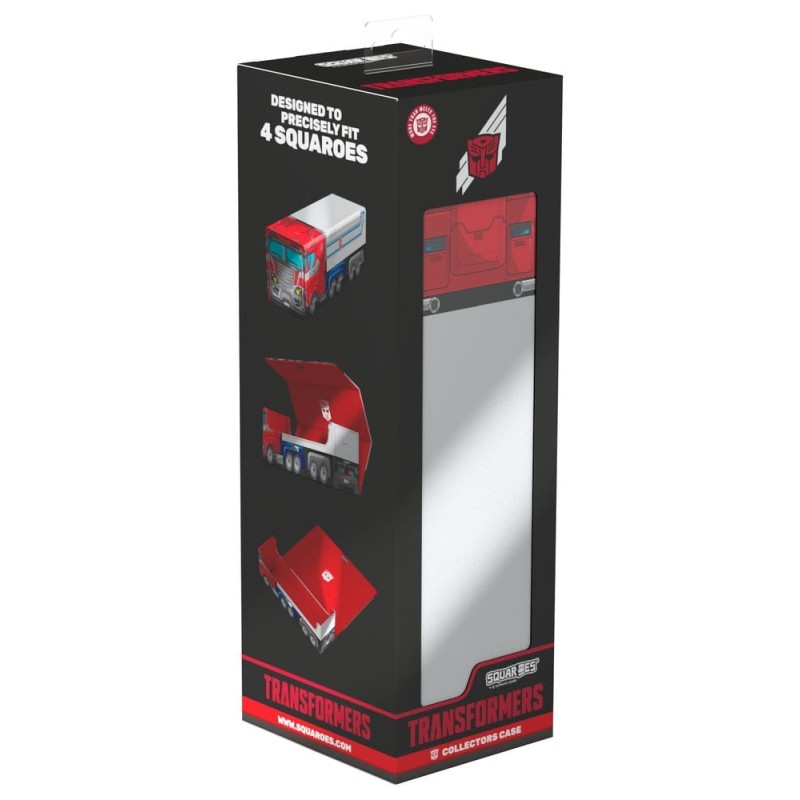 Squaroes Collectors Case 400 Squaroe Transformers - Optimus Prime Truck