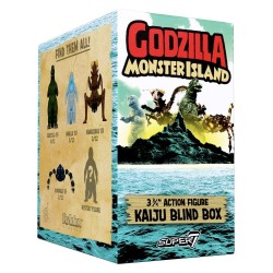 Godzilla Toho (Monster Island) Action Figure Wave 13 Blind Box Display (12)