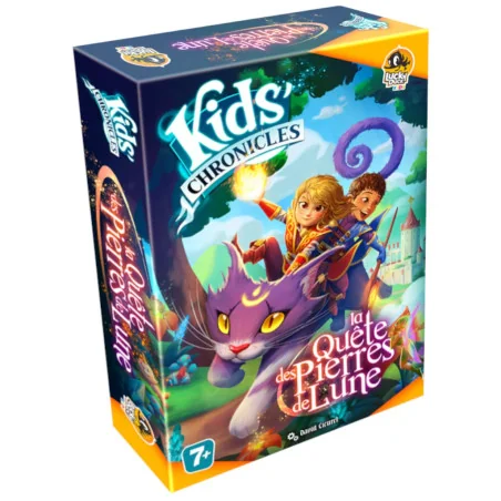 jeu : Kids Chronicles - La Quête des Pierres de Lune
éditeur : Lucky Duck Games
version française