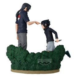 Naruto Shippuden Memorable Saga PVC Figure Sasuke Uchiha & Itachi Uchiha 14 cm