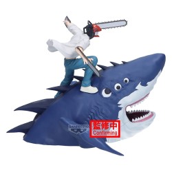 Chainsaw Man The Movie: Reze Arc Figure Life figurine PVC Chainsaw Man & Beam 13 cm