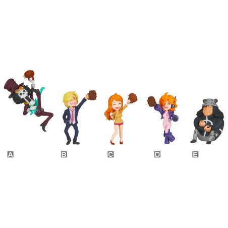 One Piece World Collectable Figure figurines mini 6 cm présentoir (12)