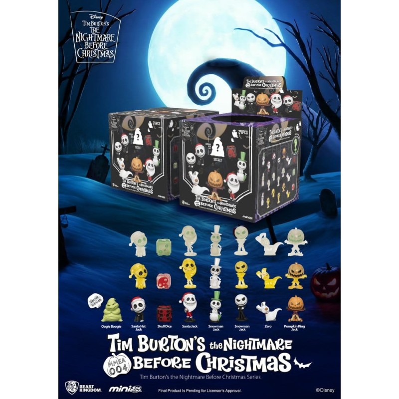 L'Étrange Noël de Monsieur Jack figurines mini Assortiment (24)