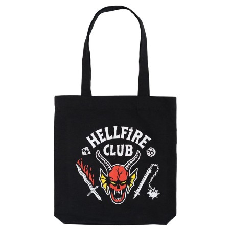 Stranger Things Tote Bag Hellfire Club