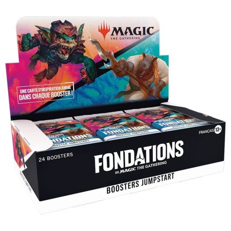 Magic: The Gathering - Fondations - Jumpstart Booster Display (24 Packs) - FR | 5010996217639