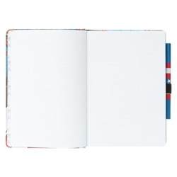 Marvel Captain America carnet premium avec stylo Uniform A5