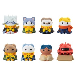 Gundam Blind Box assortiment figurines mini Mega Cat Project Nyandam We are the Principality of Zeon! (8) (Repeat)