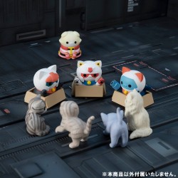 Gundam Mega Cat Project Mini Figures Nyandam We are the Earth Federation Forces! Blind Box Assortment (8) (Repeat)