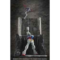 Mobile Suit Gundam Realistic Model Series Diorama G Structure GS03M Last Shooting (material color edition)