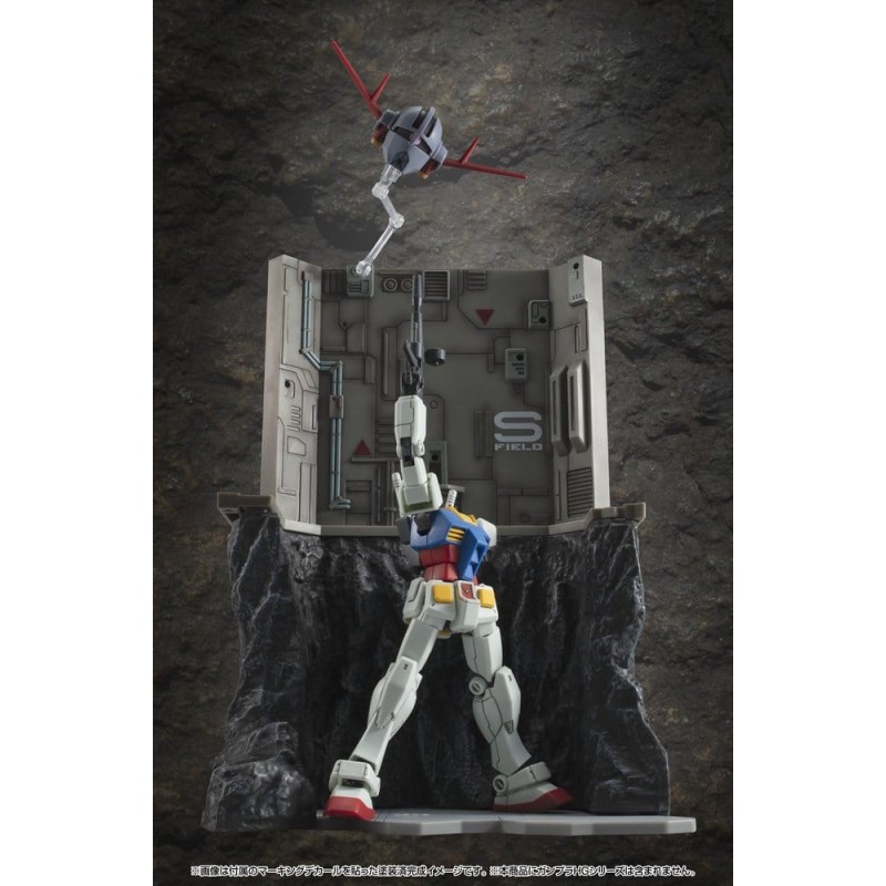 Mobile Suit Gundam Realistic Model Series Diorama G Structure GS03M Last Shooting (material color edition)