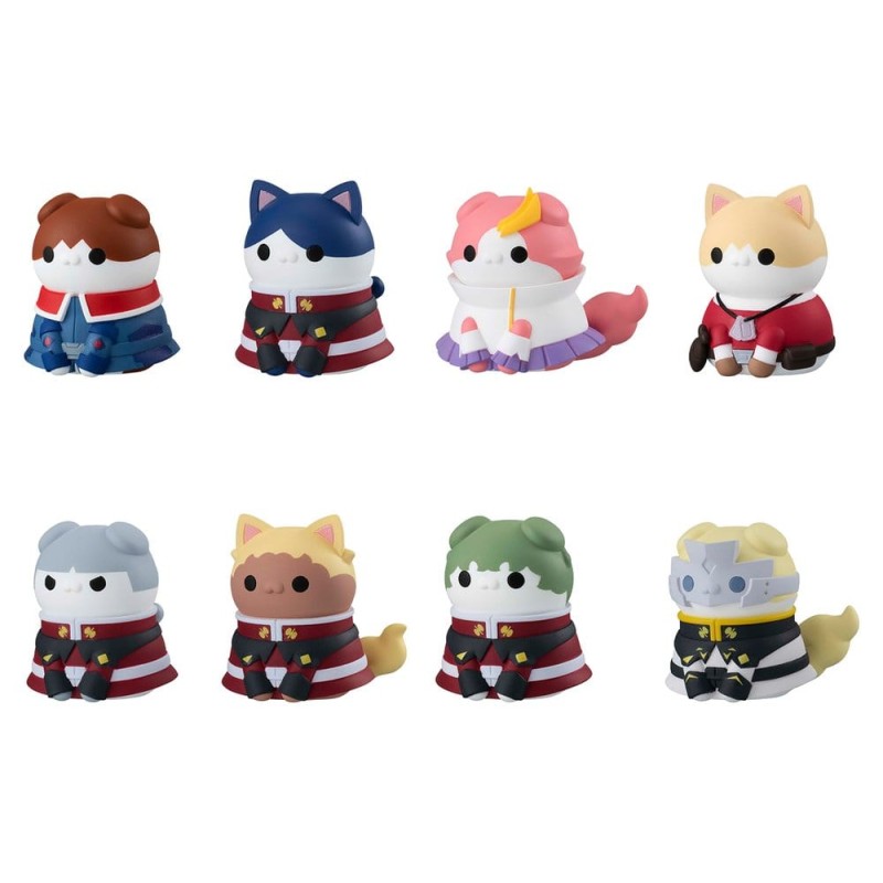 Mobile Suit Gundam SEED Blind Box présentoir figurines mini Mega Cat Project Nyandam SEED Cats in Disguise (8)