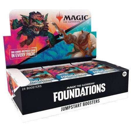 Magic: The Gathering - Foundations - Jumpstart Booster Display (24 packs) - EN | 0195166251653