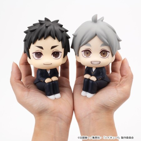 Haikyu!! pack 2 figurines PVC Look Up Daichi Sawamura & Koushi Sugawara 11 cm (with gift)