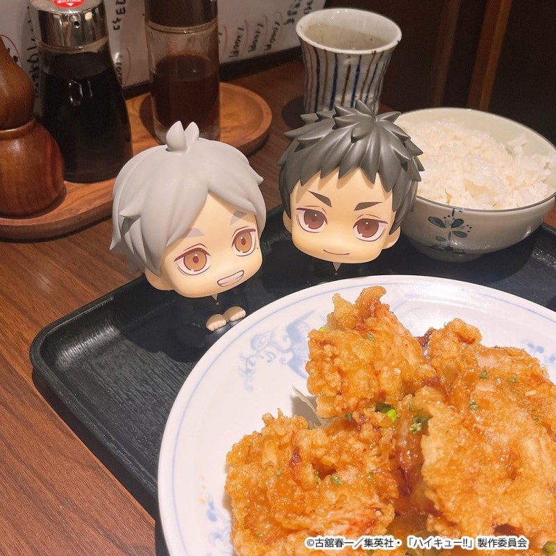 Haikyu!! pack 2 figurines PVC Look Up Daichi Sawamura & Koushi Sugawara 11 cm (with gift)