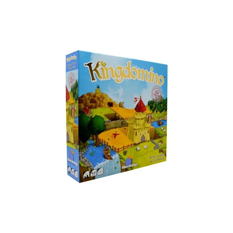 Spel: Giant Kingdomino
Uitgever: Blue Orange
Engelse versie