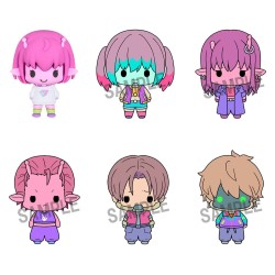 Milky Subway Chokorin Collection Mini Figures The Galactic Limited Express Blind Box Assortment (6)