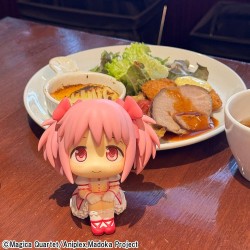 Puella Magi Madoka Magica pack 2 figurines PVC Look Up Madoka Kaname & Homura Akemi 11 cm (with gift)